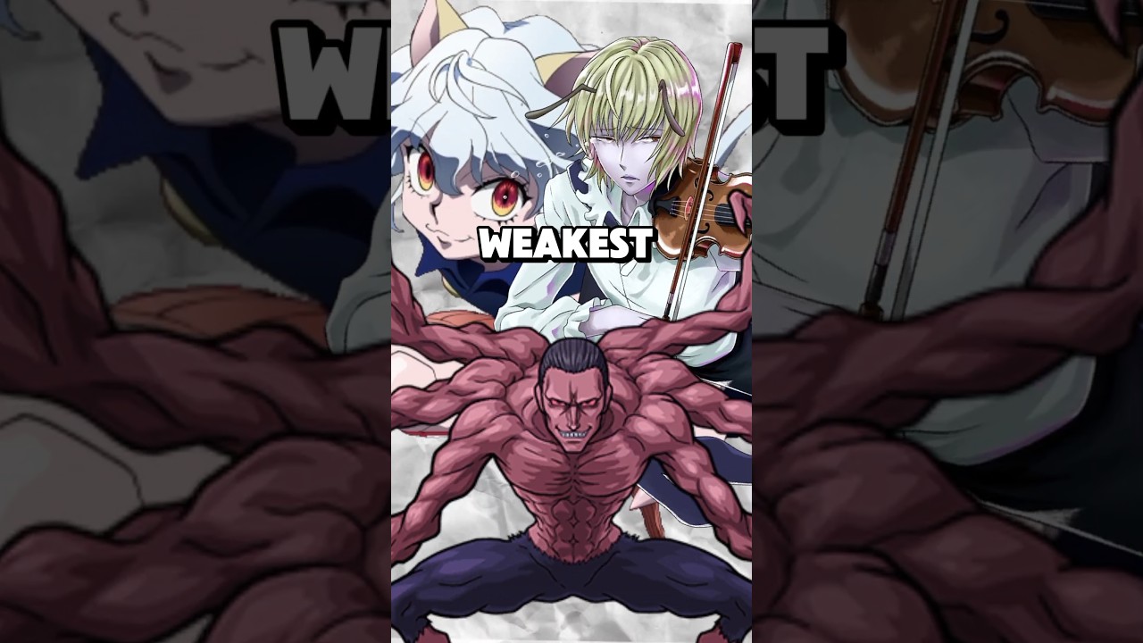 Кто самый слабый в королевской гвардии Меруэма #hxh #hunterxhunter