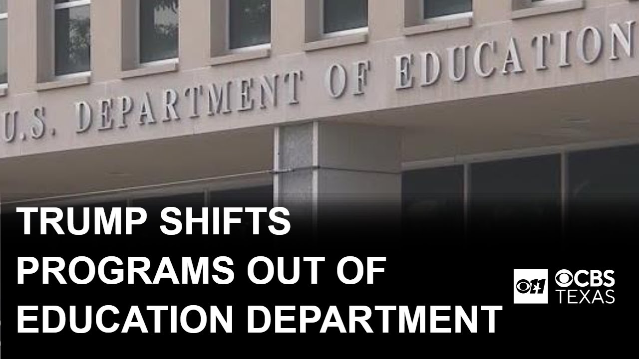 Trump signs executive order to shift Special Ed and civil rights out of Education Department