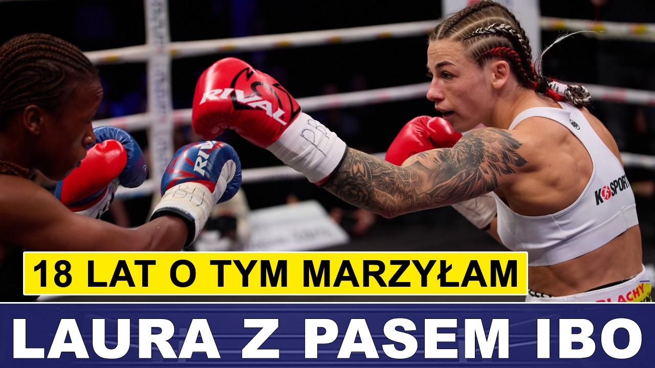 LAURA Z PASEM IBO: PRZESZŁAM MNÓSTWO PRZESZKÓD!