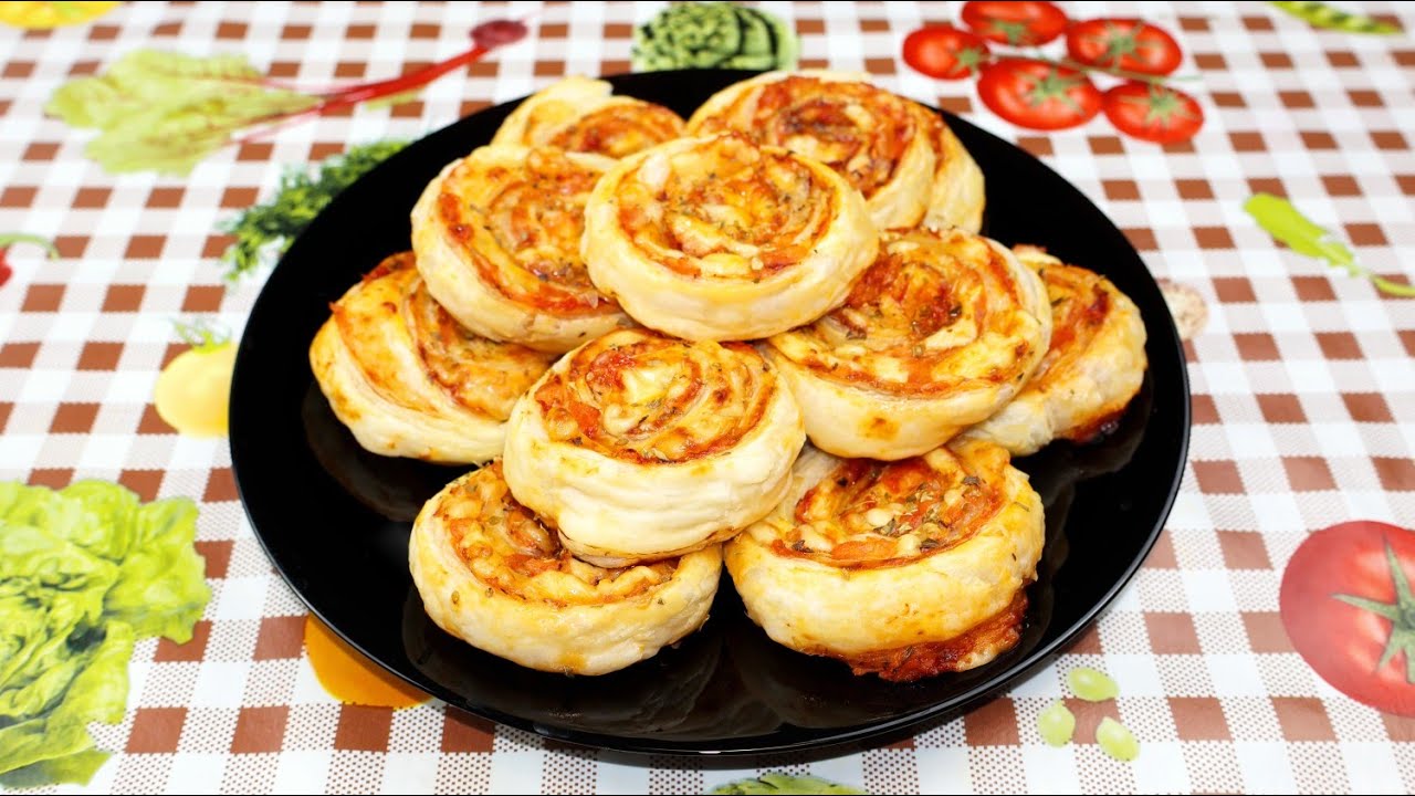 przepyszne ŚLIMACZKI  Z CIASTA FRANCUSKIEGO!!! prosty i szybki przepis!!!