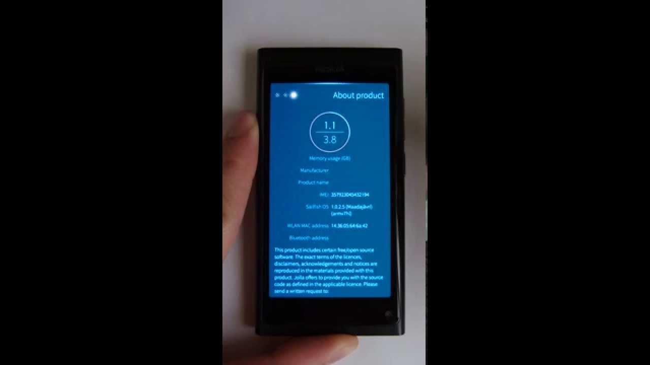 Nokia N9 - Ubiboot (MeeGo, Android, Sailfish OS)
