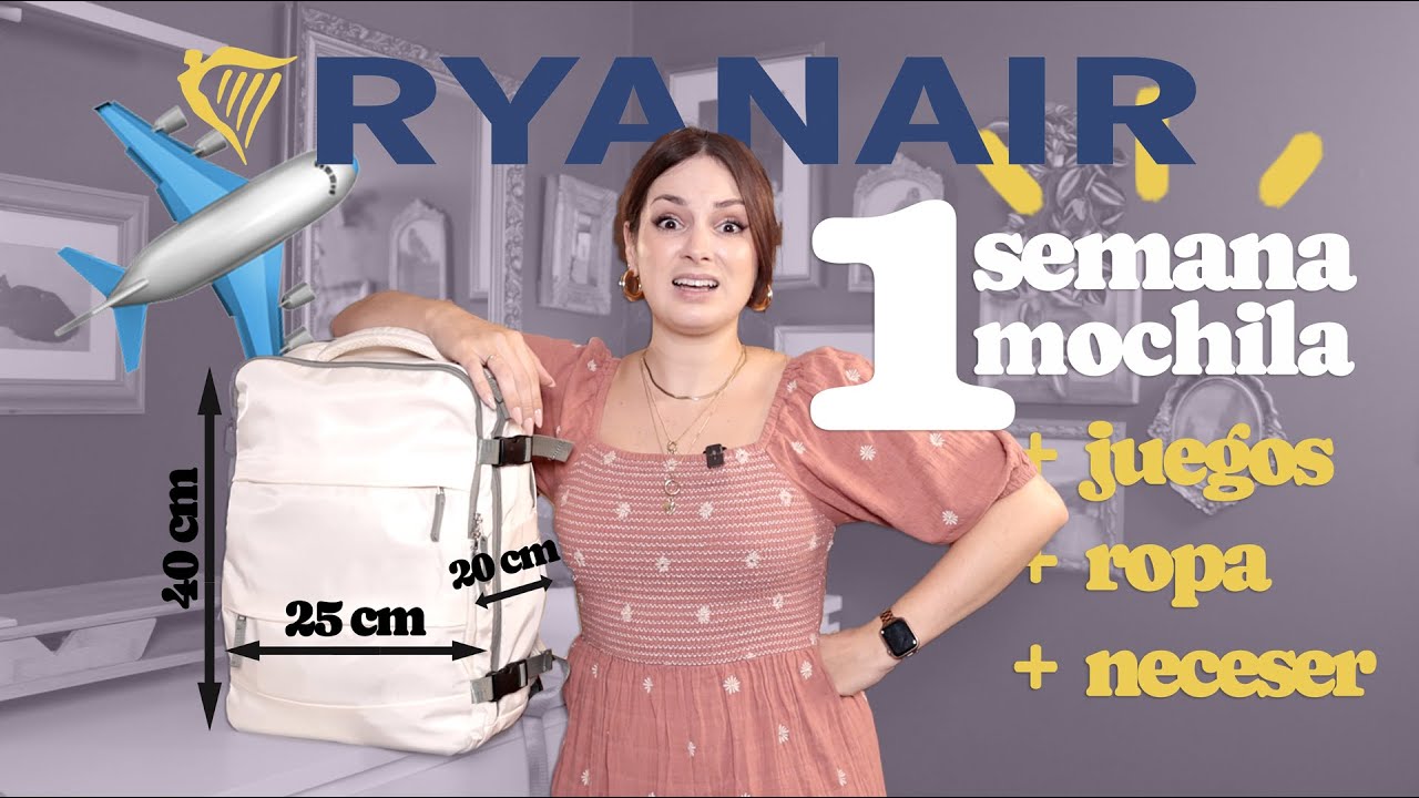 Viajar 1 semana CON LA MOCHILA VIRAL | ¿se puede?