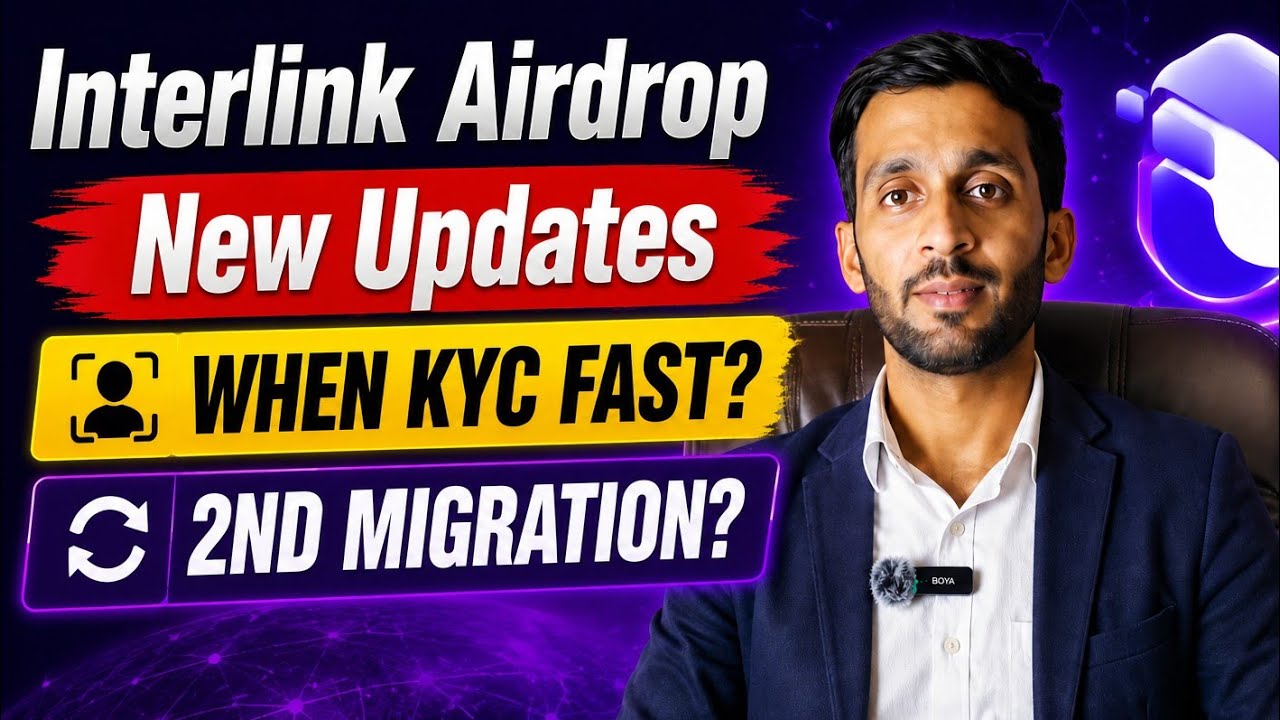 📌INTERLINK AIRDROP●NEW UPDATES|| WHEN KYC FAST? 2ND MIGRATION UPDATE || $ITLG TOKEN LISTING UPDATE