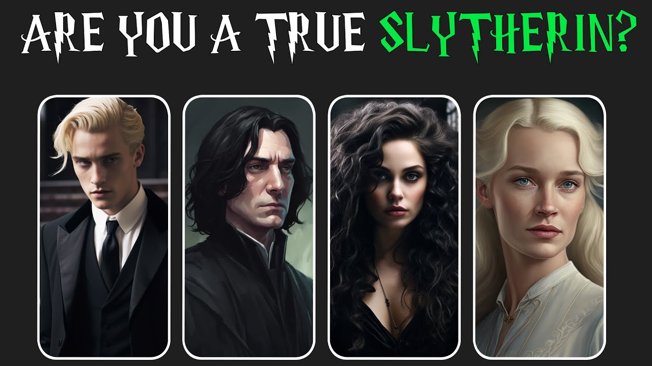 Think You Belong in Slytherin? Take the Ultimate Harry Potter House Quiz!