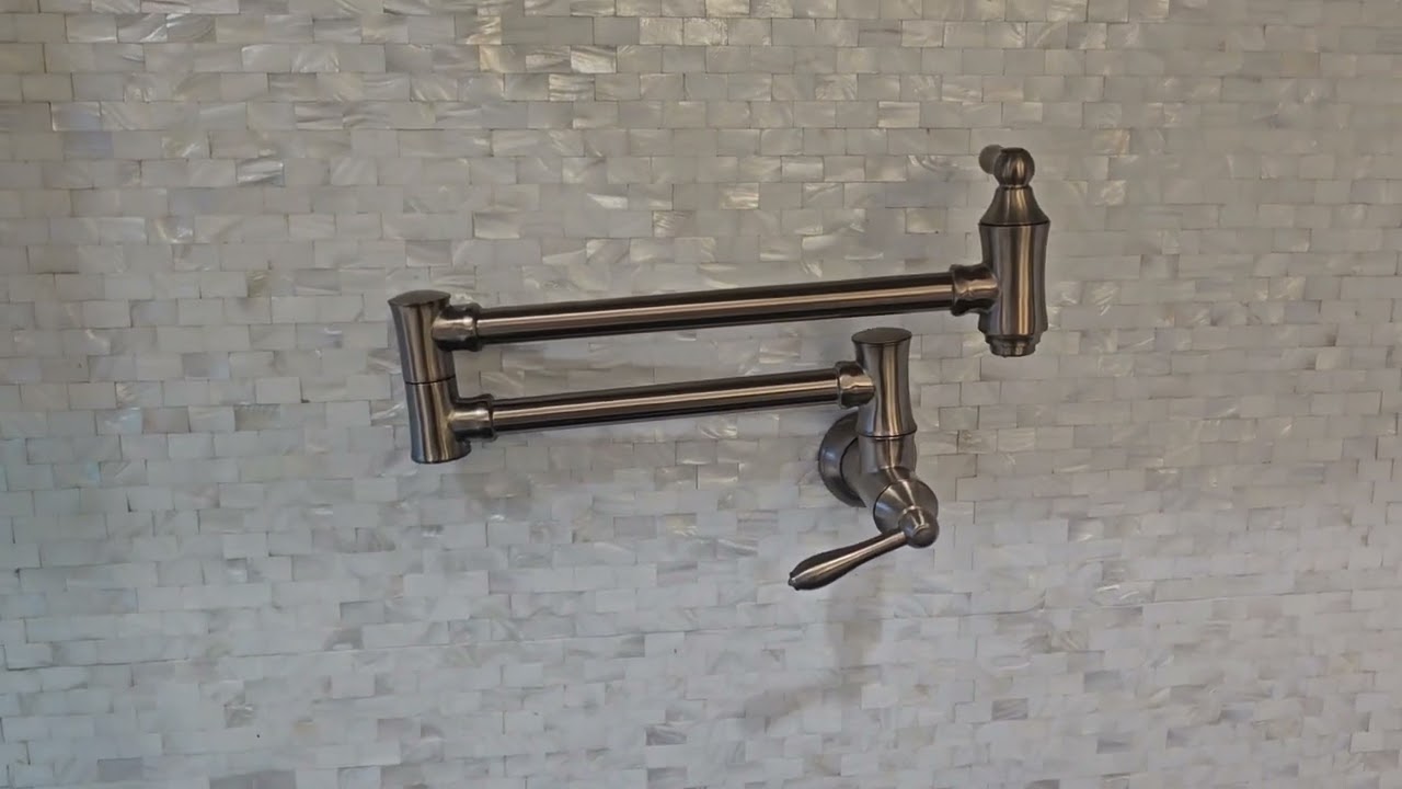 Kitchen Essentials! Delta Faucet Traditional Pot Filler Review!