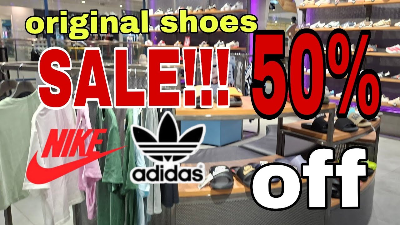 ORIGINAL SHOES | NIKE | ADIDAS  SALE UP TO 50% OFF @benjztv