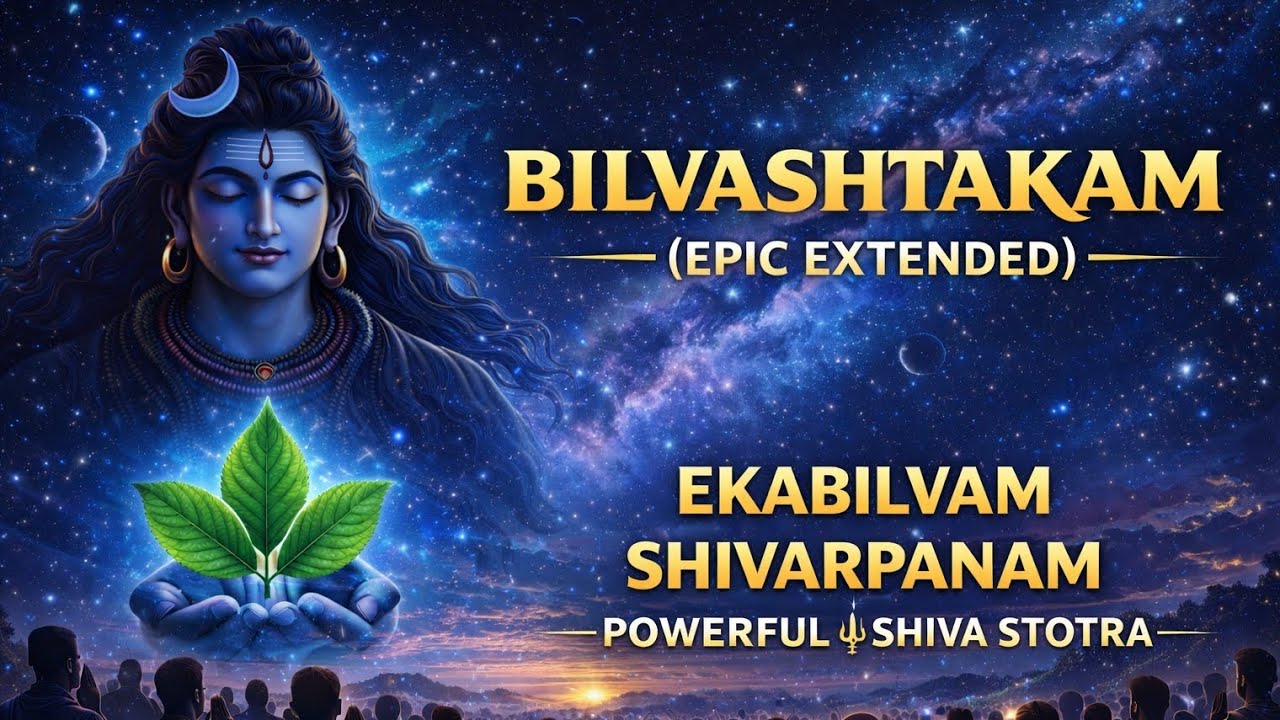 Bilvashtakam (EPIC EXTENDED) | Ekabilvam Shivarpanam 🔱 Powerful Shiva Stotra