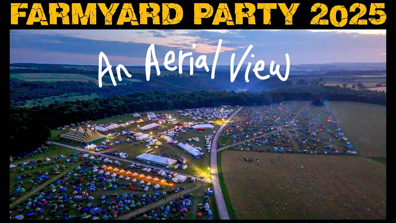 The best bike rally in Europe? #farmyardparty2025 #campfire #realmusic