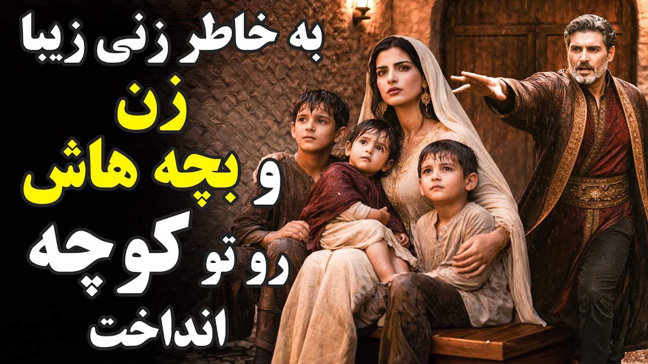 زن و سه بچه‌ی کوچیکش رو به‌خاطر یک زن دیگه به کوچه انداخت … سرنوشتشون چی شد؟!
