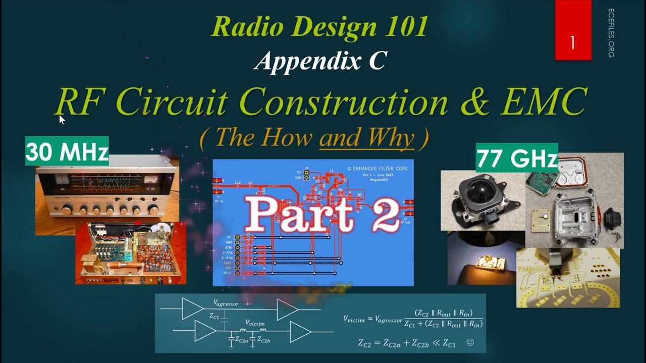 RF Circuit Construction with Examples - Appendix C Part 2 of Radio Design 101