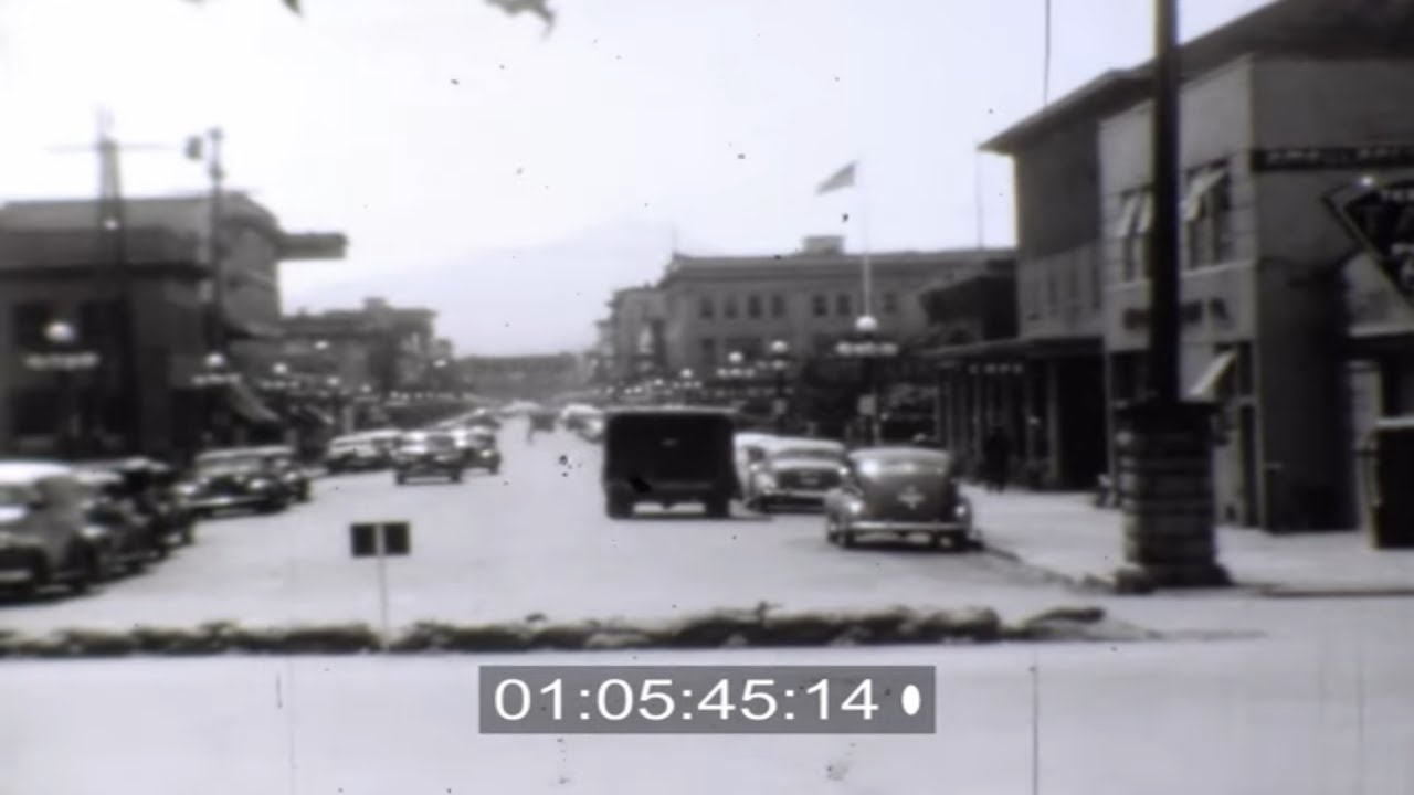 1940s Portland, Oregon | Vintage Archival Film of Union Station & City Life