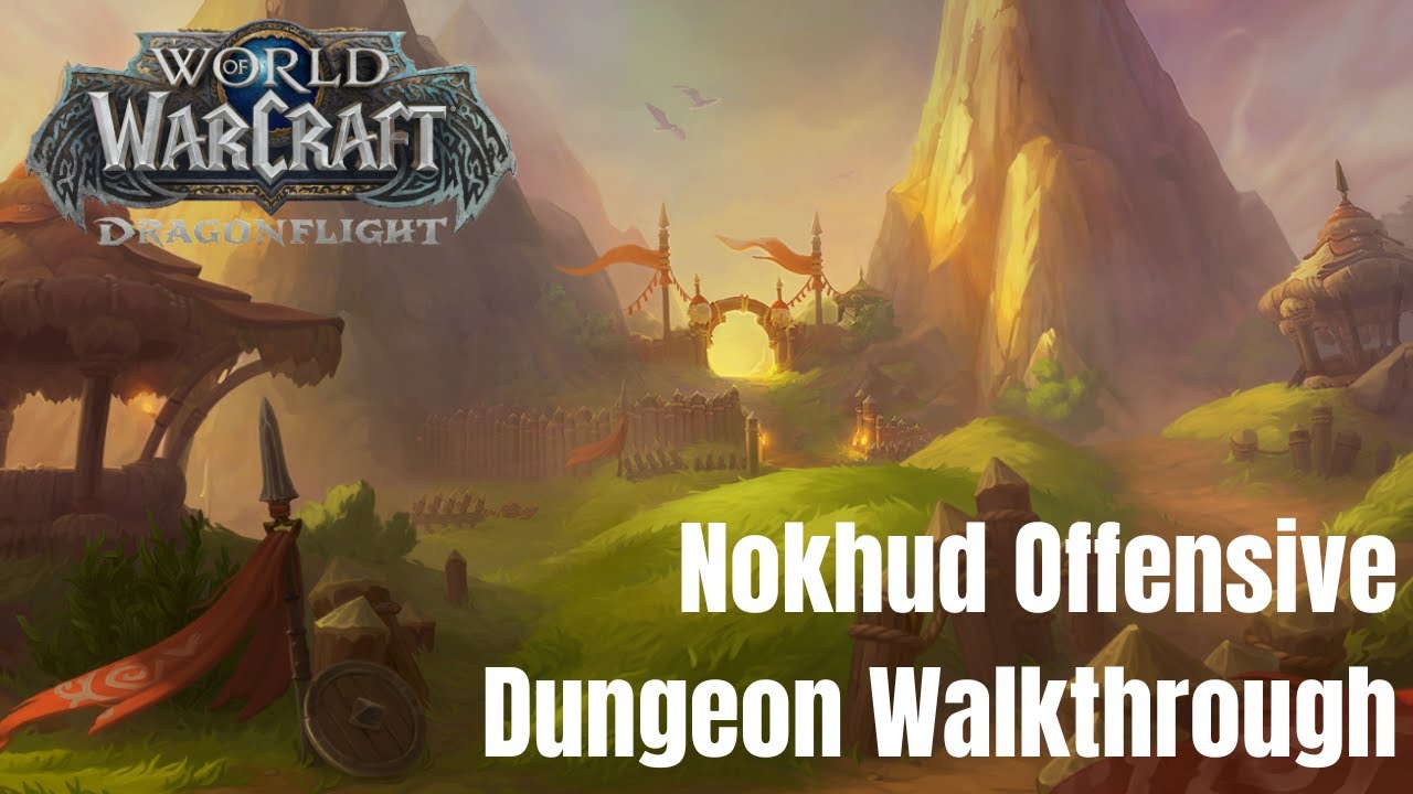 WoW Dragonflight / The Nokhud Offensive Dungeon Walkthrough / Affliction Warlock Gameplay