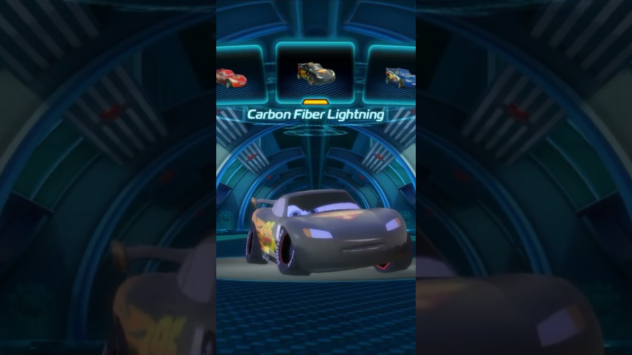 Carbon Fiber Lightning McQueen