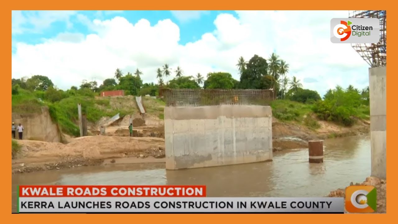 KERRA launches road construction in Kwale County
