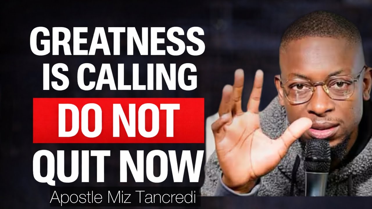 God Is Preparing You for Greatness — Don’t Abort the Process | Apostle Miz Tancredi