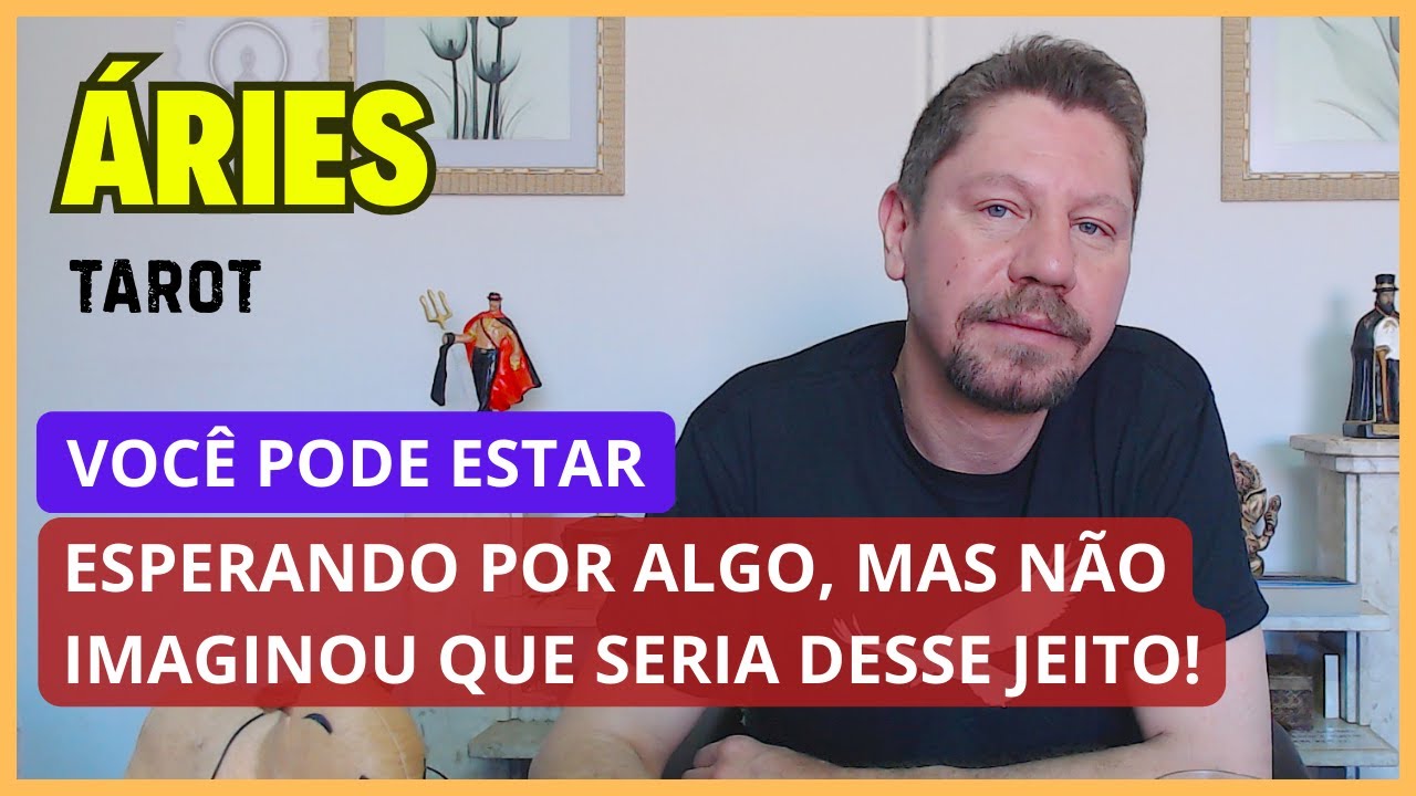 ÁRIES TAROT ♈ VOCÊ ATÉ PODE ESTAR ESPERANDO POR ALGO, MAS NÃO IMAGINOU QUE SERIA DESSE JEITO!
