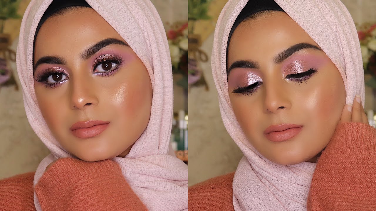 LILAC EYE MAKEUP LOOK | HUDABEAUTY MELTED SHADOWS || MAKEUPPBYALYY