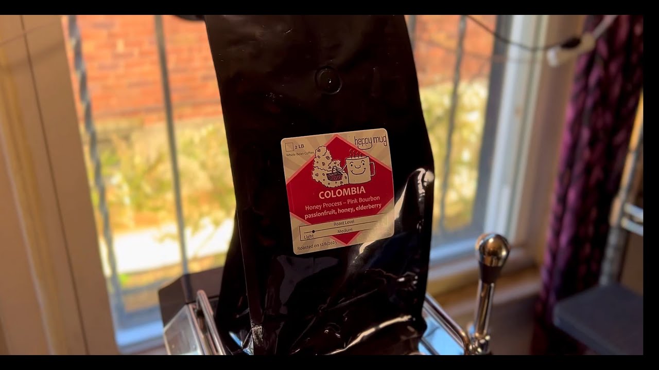 Colombia Honey Process Pink Bourbon from HappyMug #coffeebeans #espresso