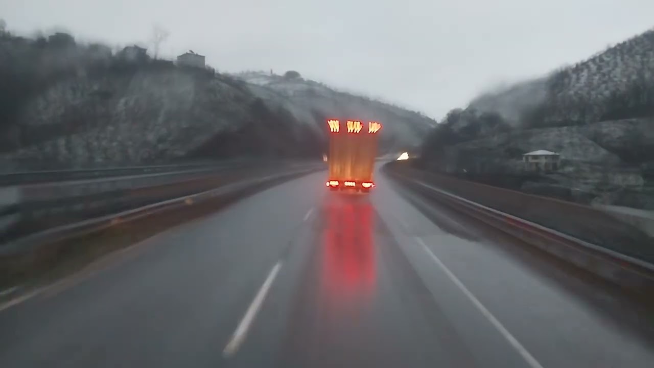 Sunrise Truck Drive | Peaceful Morning Highway POV