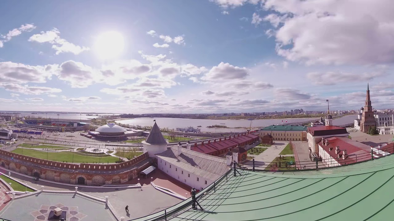 The Kazan Kremlin. Казанский кремль. 09.05.2018, 360&deg; 8K