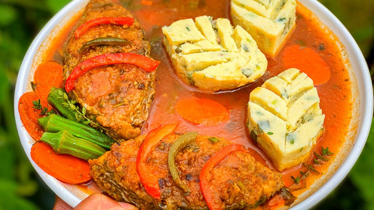 Trinidad Stewed Fish and CooCoo #cookwithme