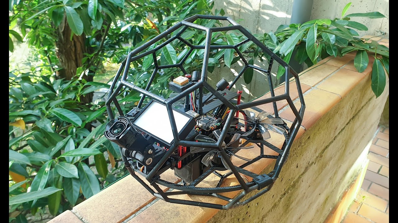 Live demonstration of the capabilities of the Xpert Inspection Mini cage drone