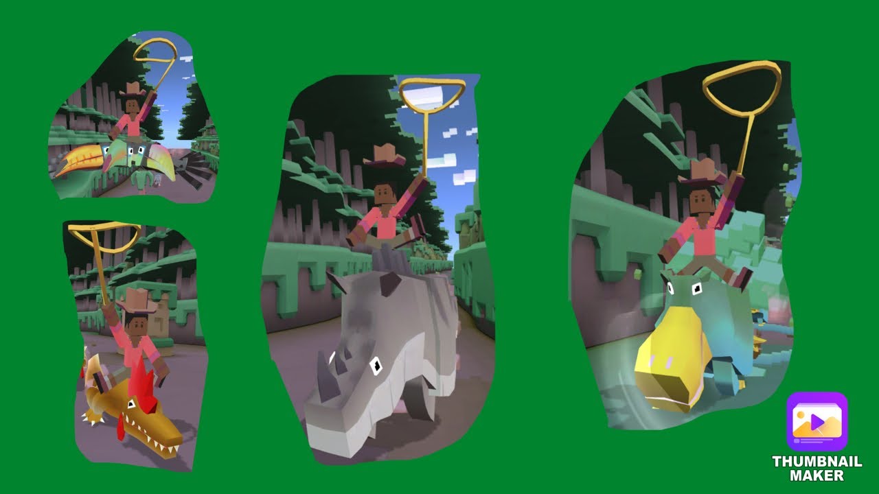 Rodeo Stampede all secret animals Jungle.