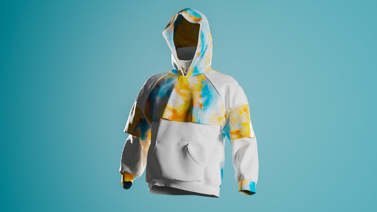 Creating a Hoodie in Marvelous Designer - Animation and Rending in Blender (Tutorial)