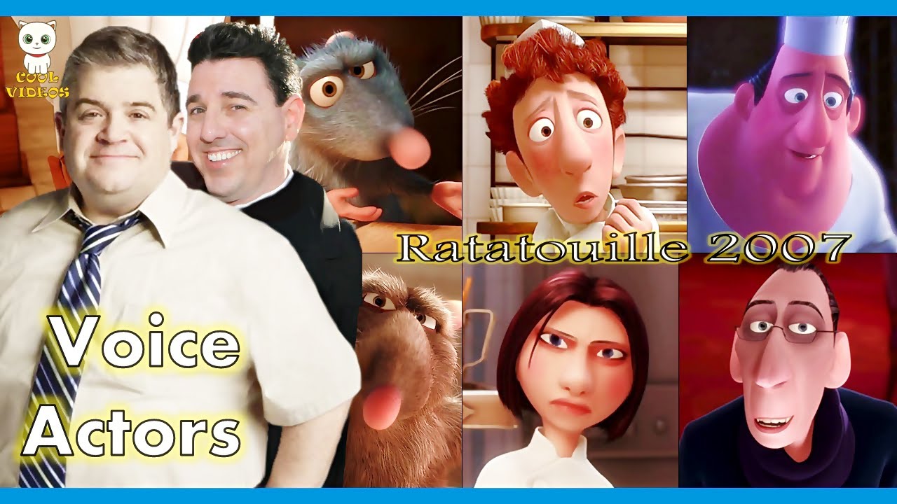 Voice Actors - Ratatouille 2007