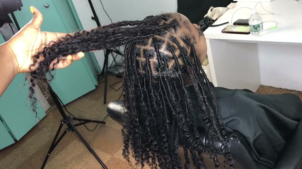 DAIXI GODDESS DREADLOCKS EXTENSIONS WITH CURLY ENDS