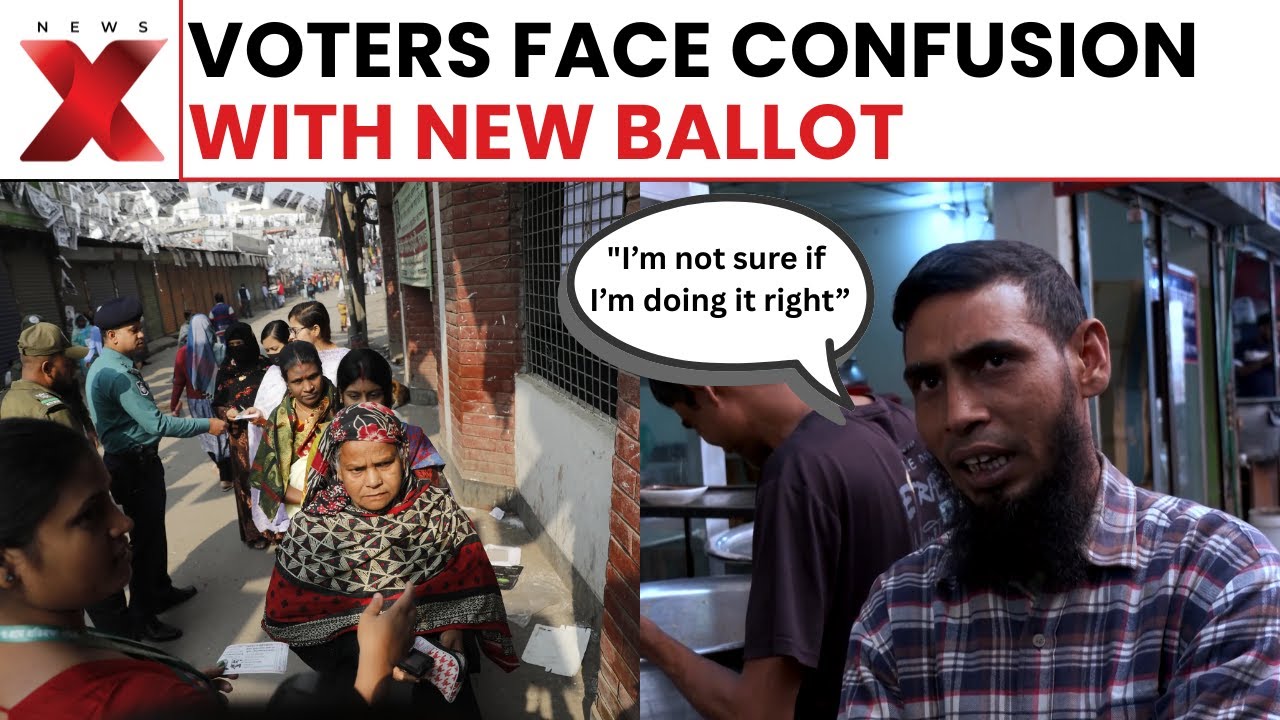 Bangladesh Voters in Hasina’s Hometown Grapple with Unfamiliar Ballot | NewsX