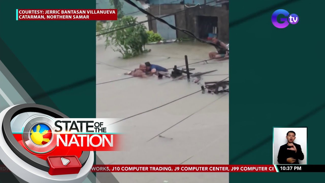 Catarman, Northern Samar, isinailalim sa state of calamity dahil sa malawakang pagbaha | SONA