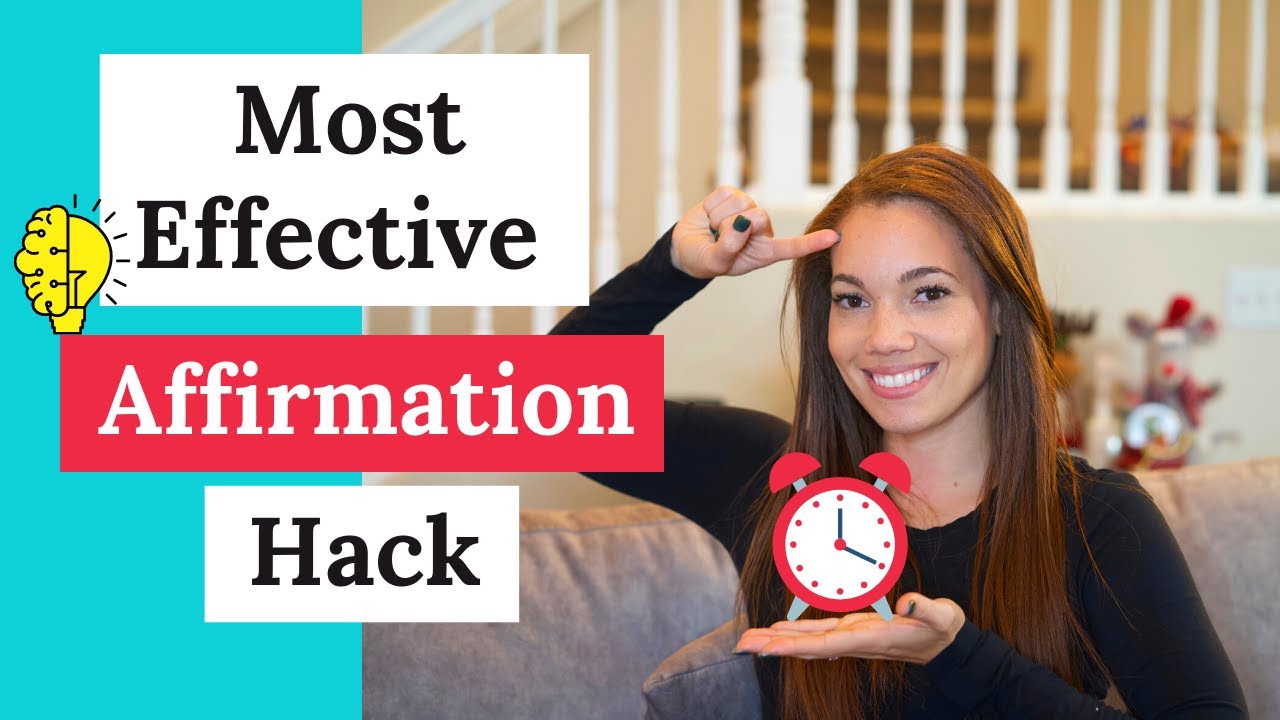 No Time For AFFIRMATIONS? Watch This! Most Effective Affirmation HACK. Think Up App Review!