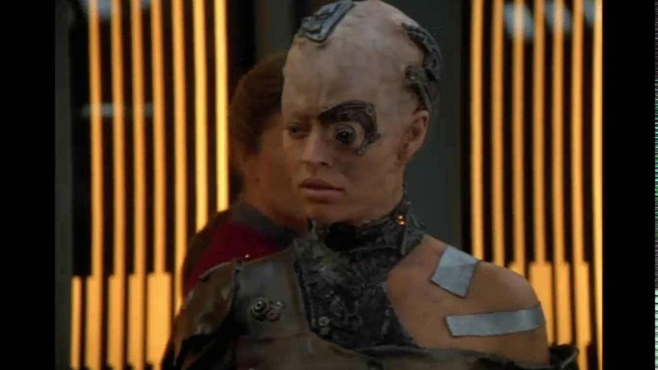 Seven of Nine does not like being disconnected from the Borg