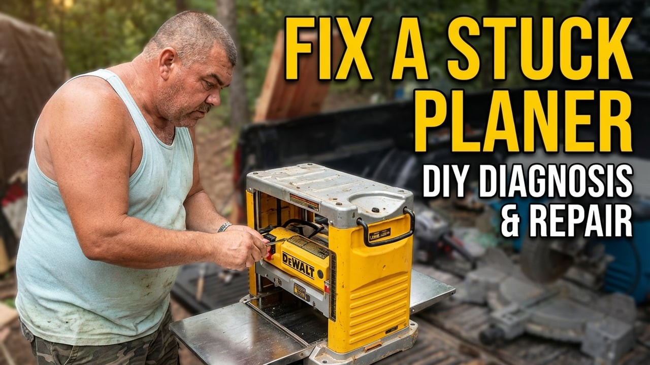 How to Fix a Stuck DeWalt Planer | Step-by-Step Diagnosis & Repair