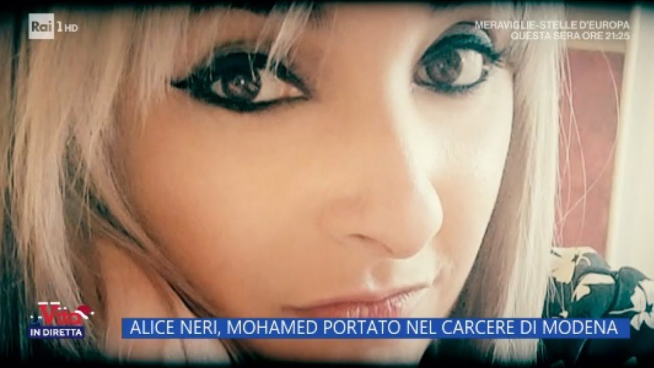 Alice Neri, Mohamed portato nel carcere di Modena - La Vita in diretta - 04/01/2023