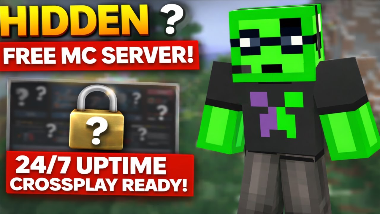 A FREE 24/7 Minecraft Server?! (It Actually Works)