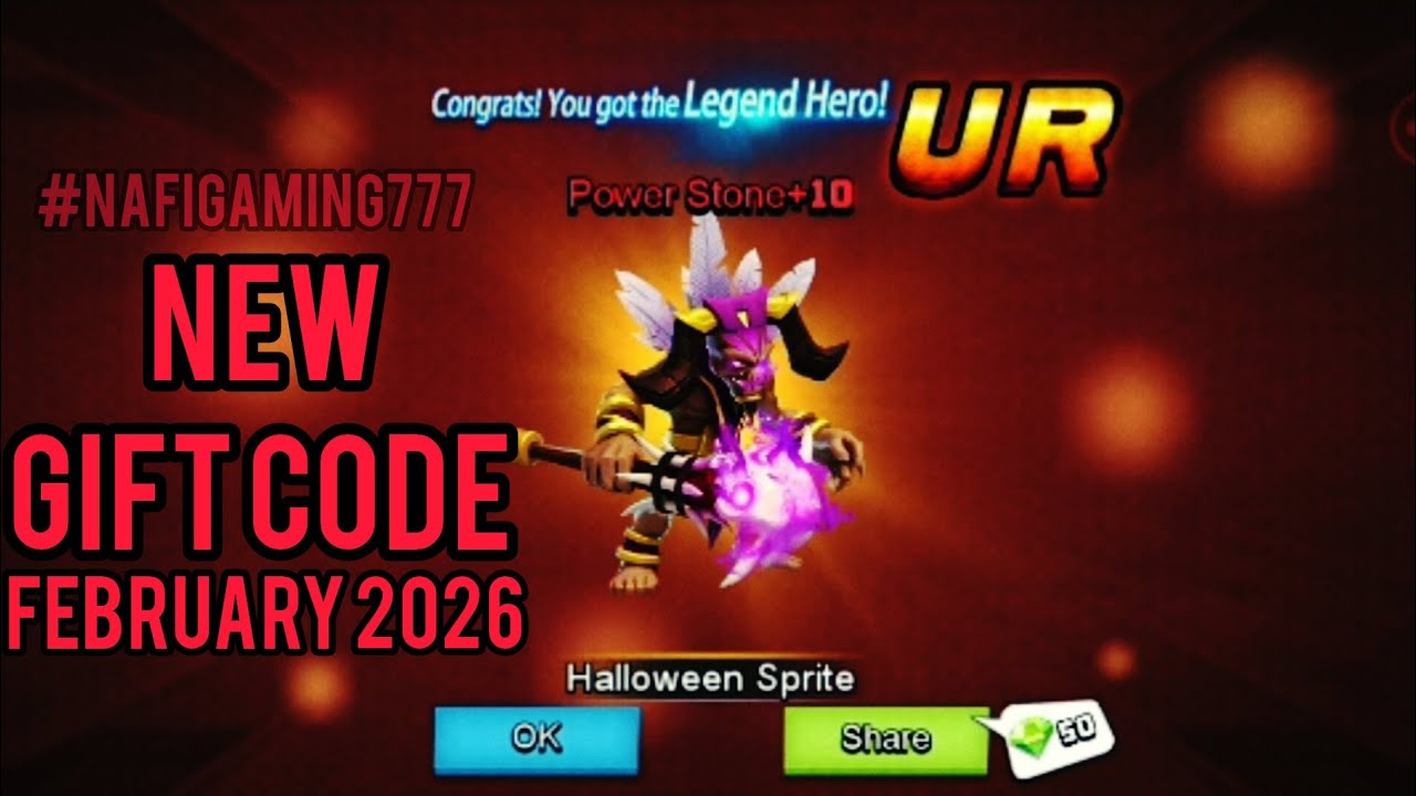 COZ2 / New gift code February 2026 | clash of legends | #nafigaming777