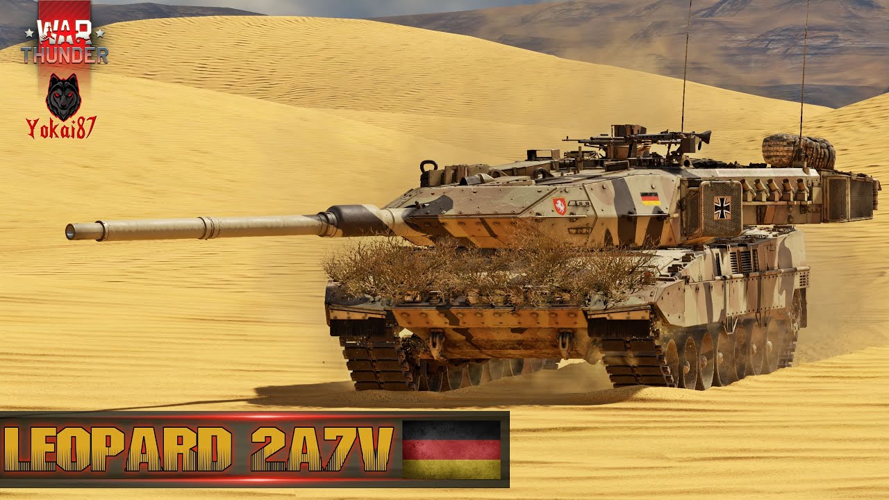 War Thunder - Leopard 2A7V  | #warthunderbrasil