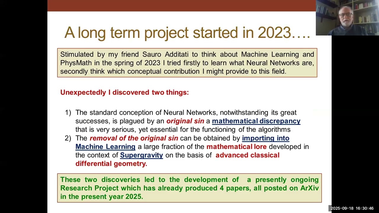From Supergravity to Deep Learning