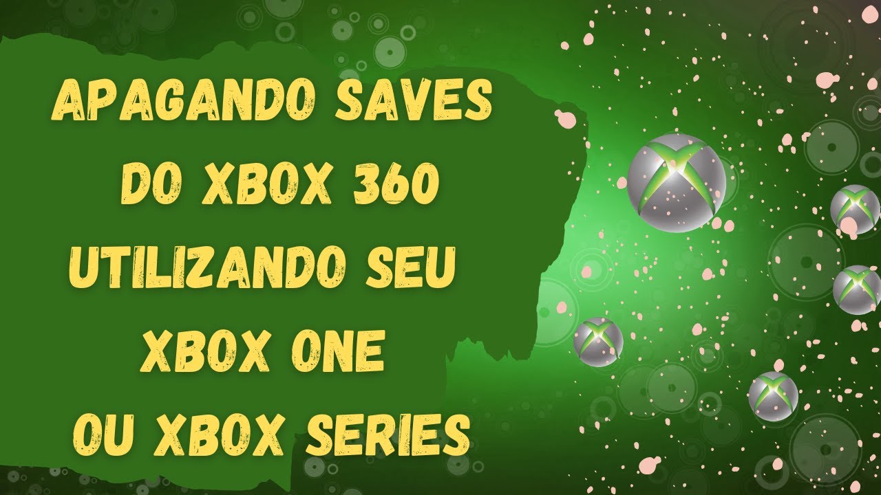 Excluir saves da Nuvem do xbox 360 [ Tutorial]