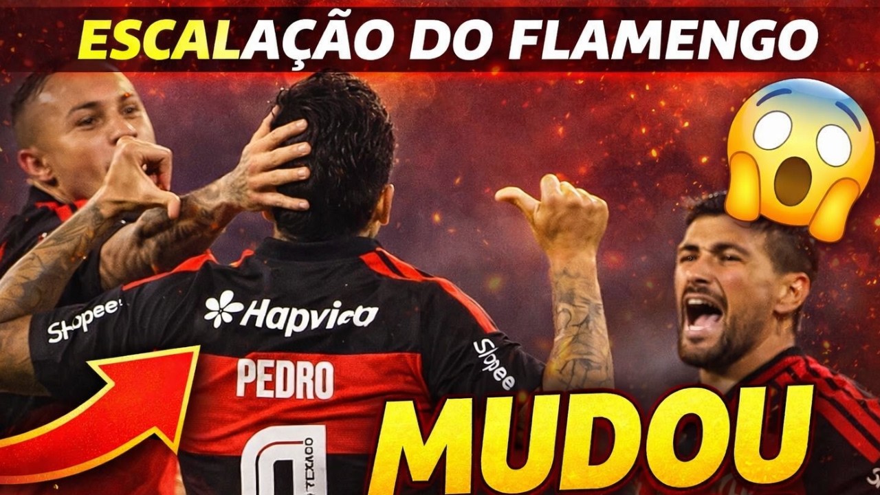 JARDIM MUDA TUDO! Escalação do Flamengo contra o Remo SURPREENDE torcida