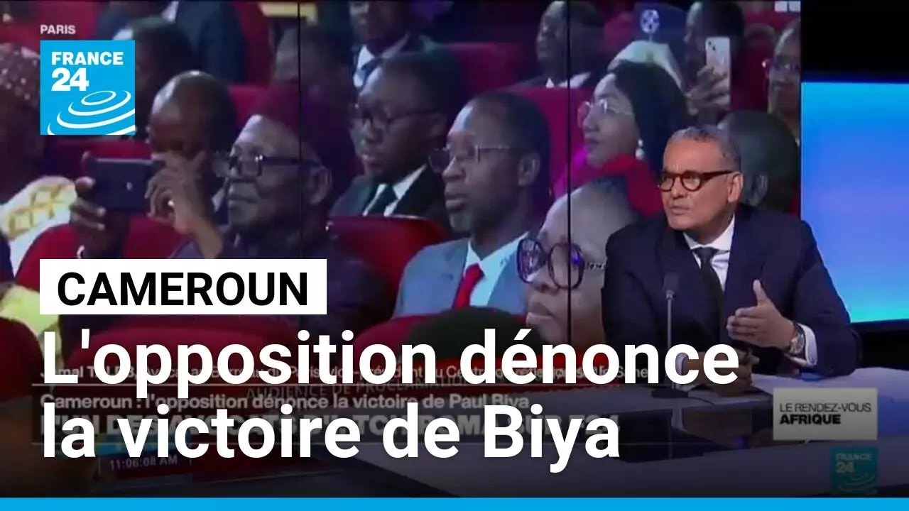 Cameroun : l'opposition dénonce la victoire de Paul Biya • FRANCE 24