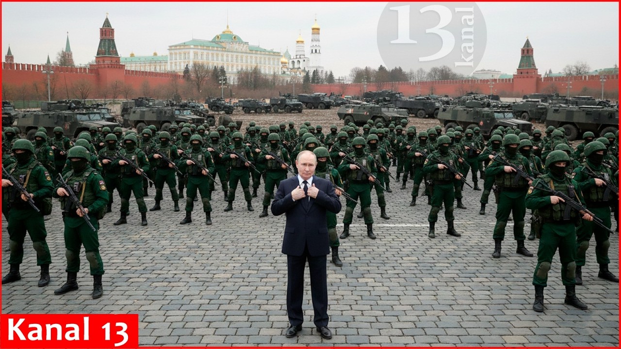 Putin's life in danger; Kremlin forms new forces from Rosgvardia  to protect dictator