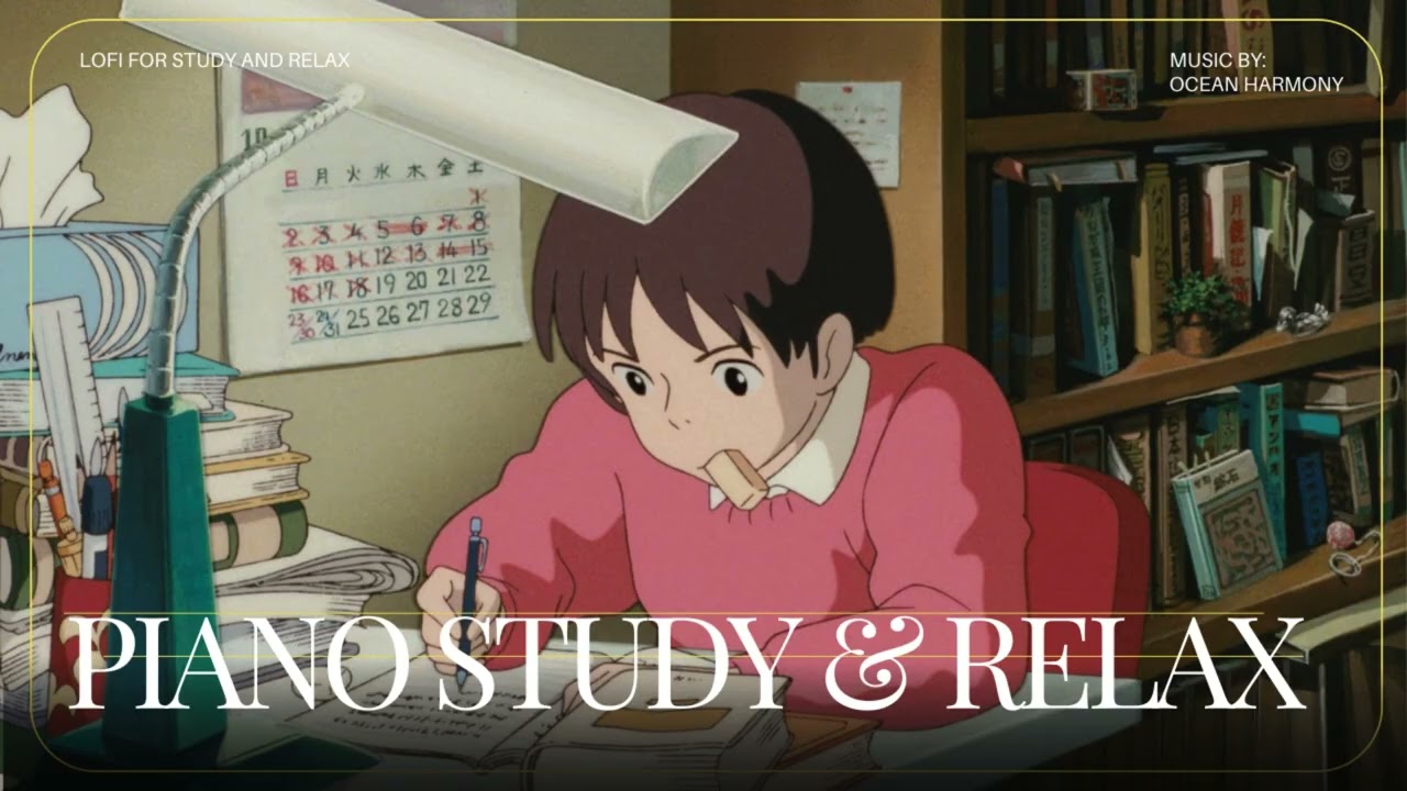 Nhạc Piano Thư Giãn Cho Học Tập & Tập Trung | Calm Study Music