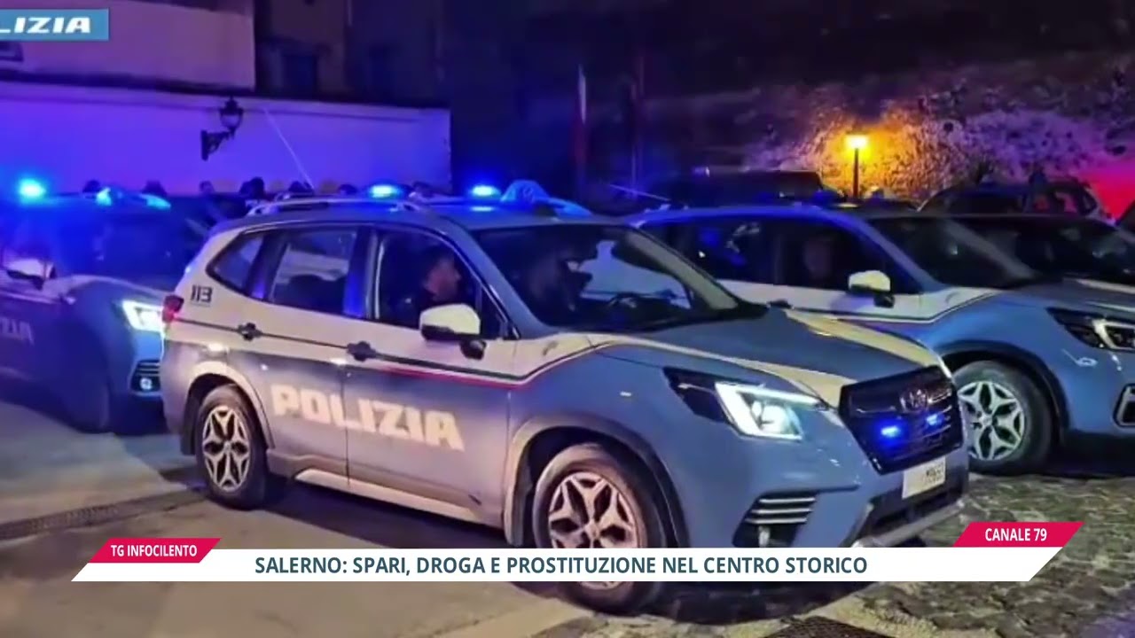 Salerno, spari, droga e prostituzione nel centro storico