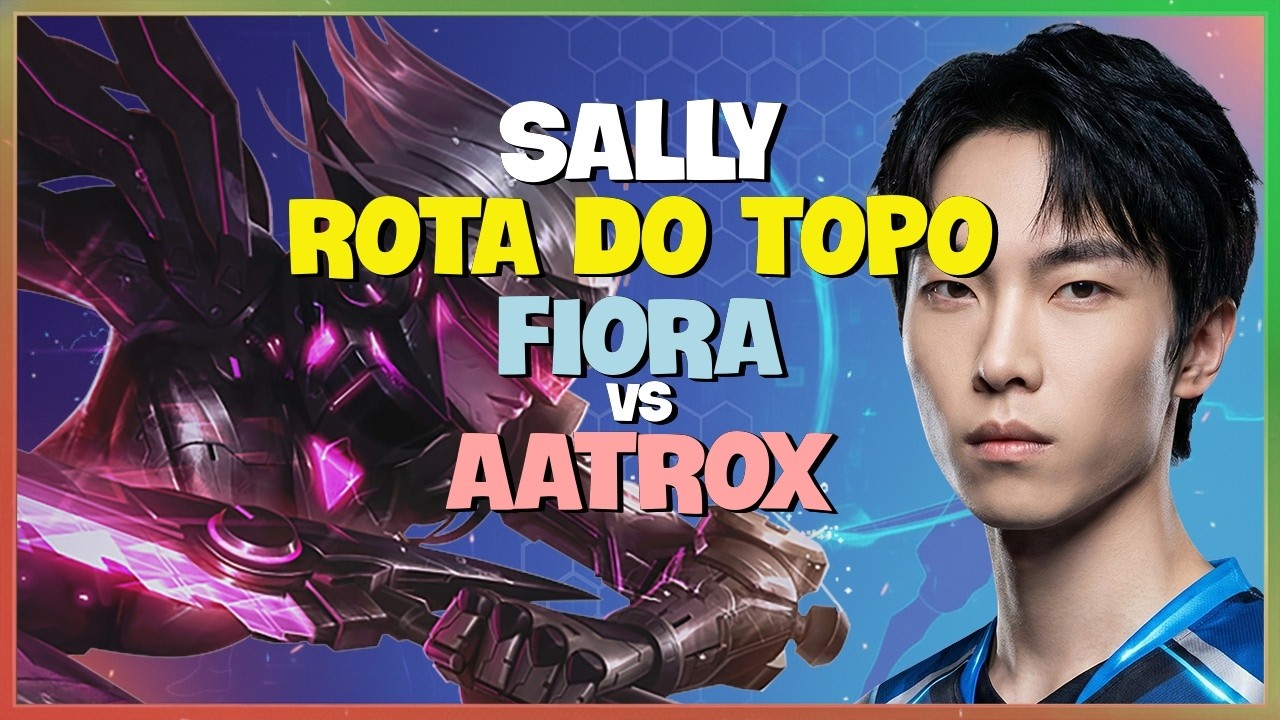 Sally Fiora: This BROKEN Gameplay is MASSACRANDO Every Aatrox at Super Server