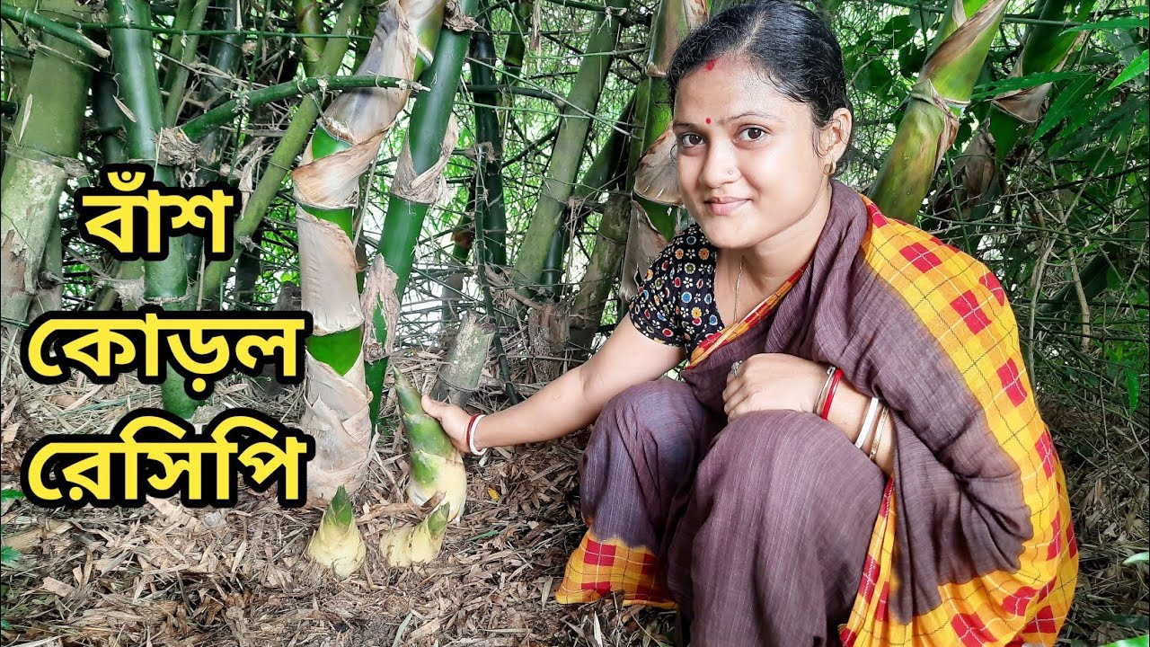 পাহাড়িদের বাঁশ কোড়ল রান্না বেঙ্গলি স্টাইলে/Bamboo Shoot Recipe