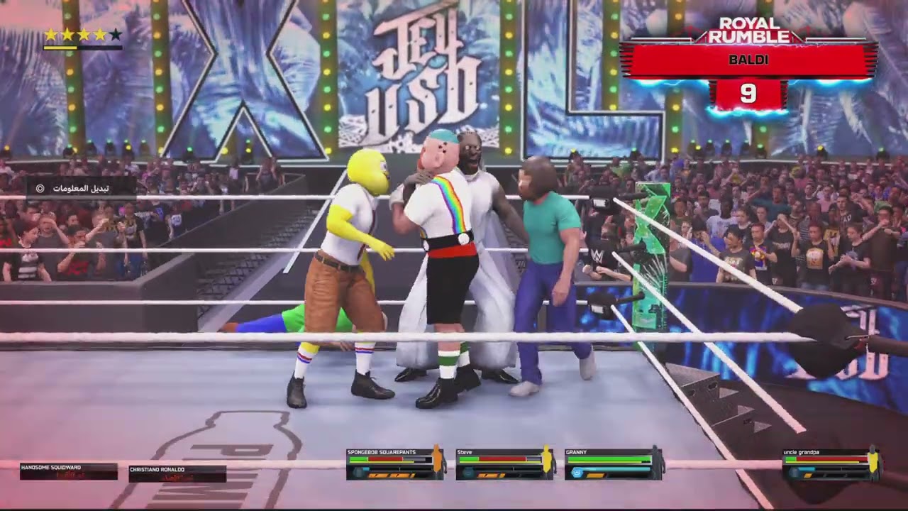 WWE 2K25|Royal Ramble 10 MAN