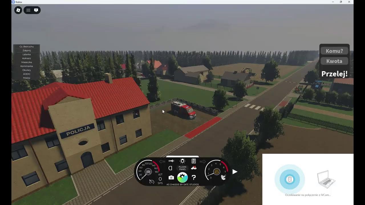 Gramy w roblox STRAZ POZARNA